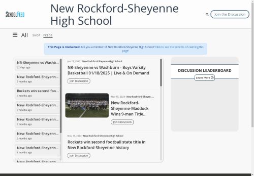New Rockford-Sheyenne High School