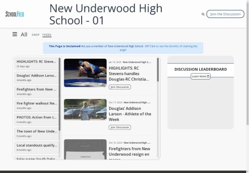 New Underwood High School - 01