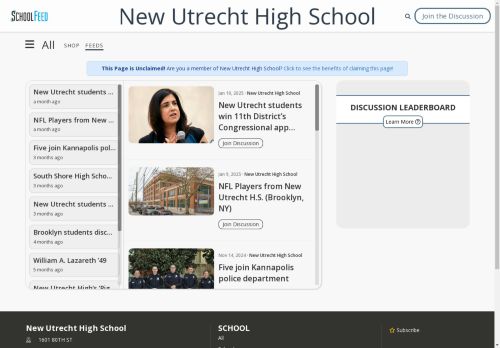 New Utrecht High School