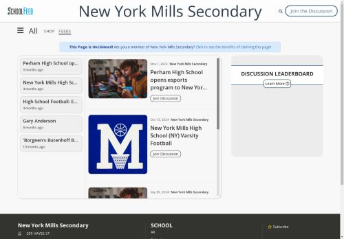 New York Mills Secondary