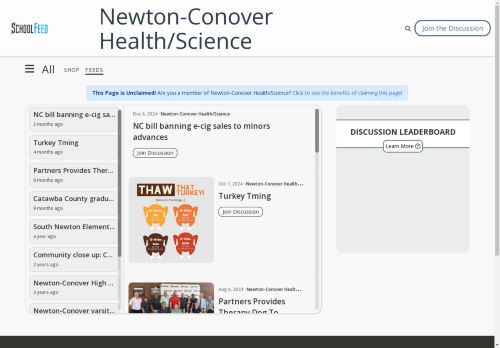 Newton-Conover Health/Science