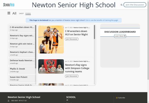 Newton Senior High School