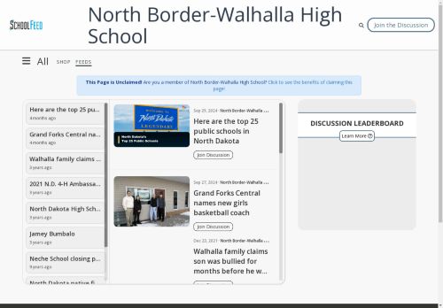 North Border-Walhalla High School