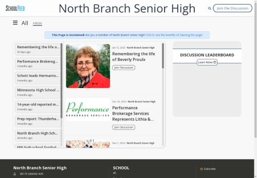 North Branch Senior High