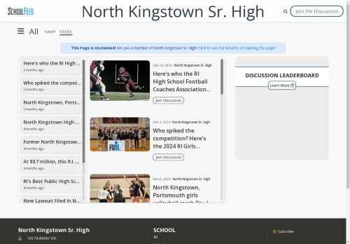 North Kingstown Sr. High