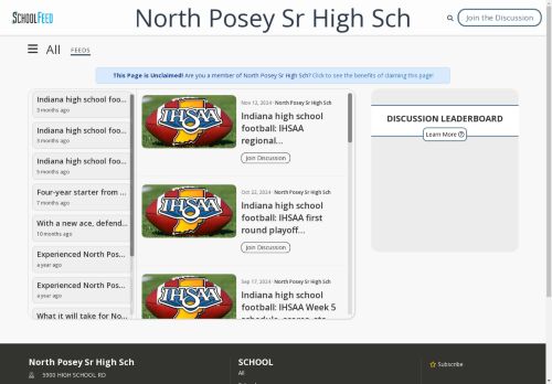 North Posey Sr High Sch