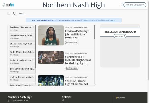 Northern Nash High
