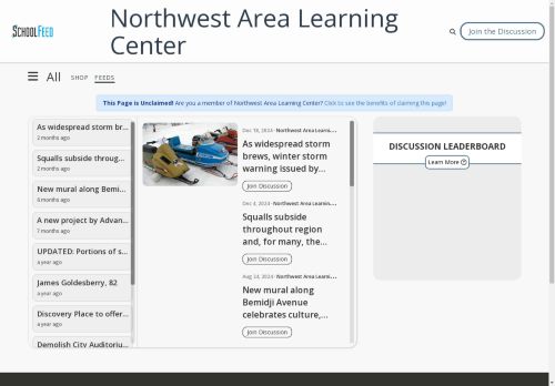 Northwest Area Learning Center
