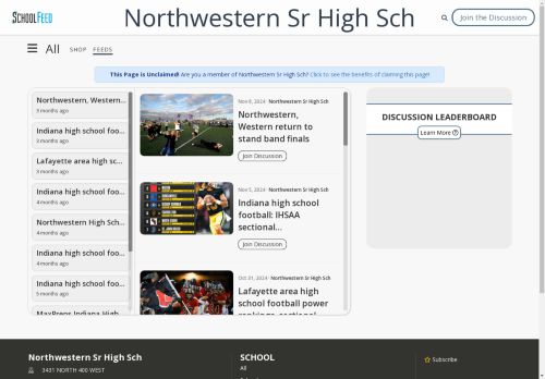 Northwestern Sr High Sch