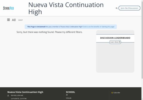 Nueva Vista Continuation High