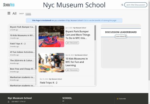 Nyc Museum School