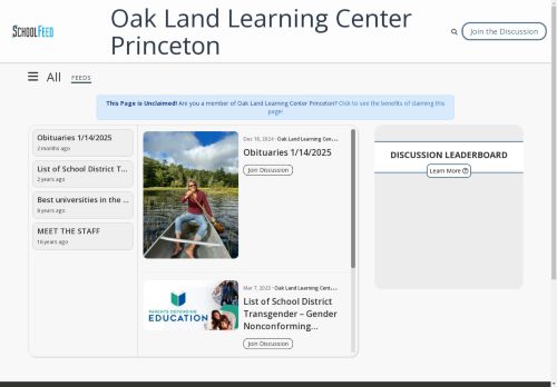 Oak Land Learning Center Princeton