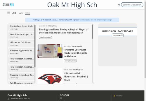 Oak Mt High Sch