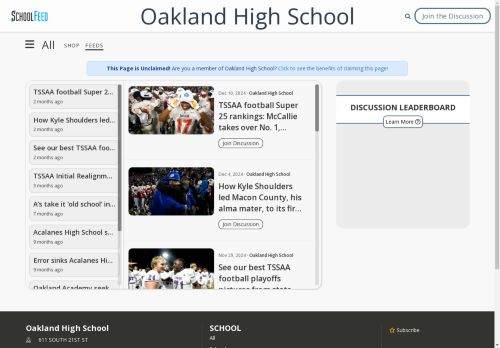 Oakland High School