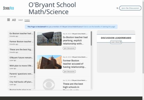 O'Bryant School Math/Science