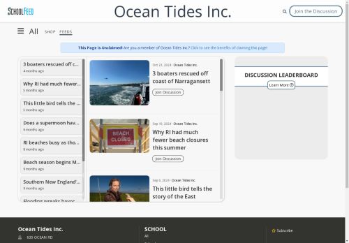 Ocean Tides Inc.