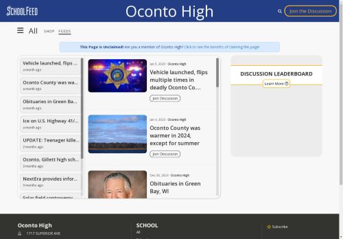 Oconto High
