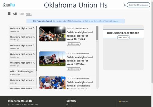 Oklahoma Union Hs