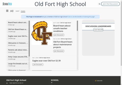 Old Fort High School