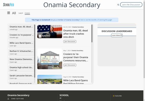 Onamia Secondary
