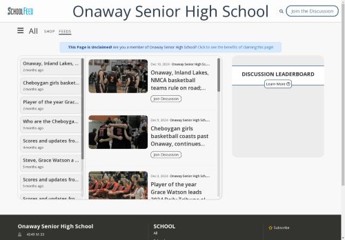 Onaway Senior High School