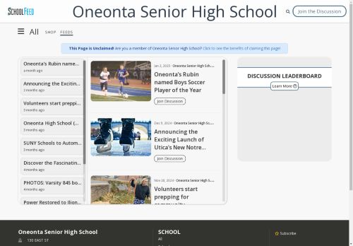 Oneonta Senior High School