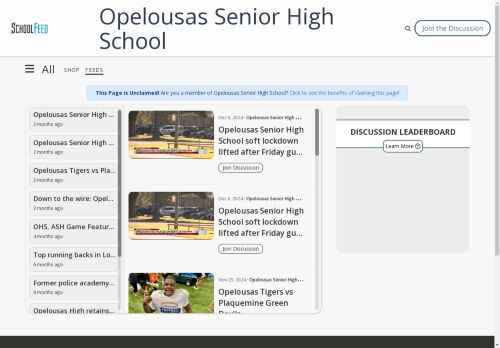 Opelousas Senior High School