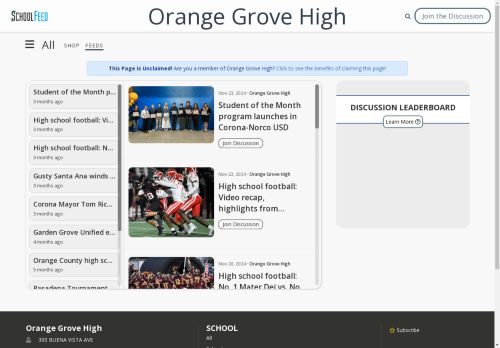 Orange Grove High