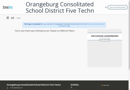 Orangeburg Consolitated School District Five Techn