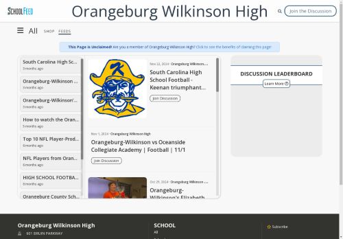 Orangeburg Wilkinson High