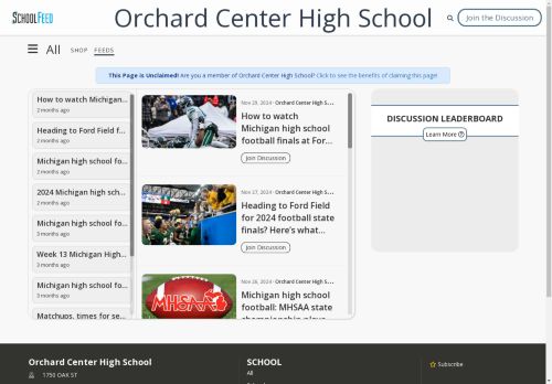 Orchard Center High School