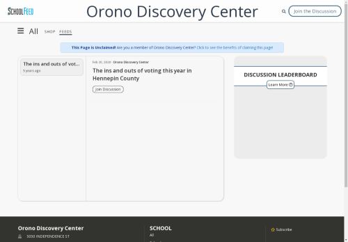 Orono Discovery Center
