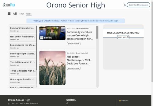 Orono Senior High
