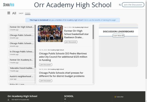 Orr Academy High School