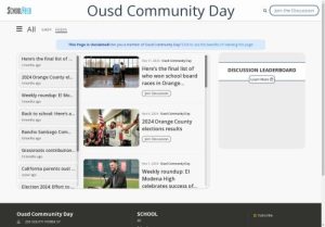 Ousd Community Day