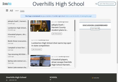 Overhills High School