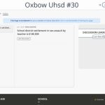 Oxbow Uhsd #30