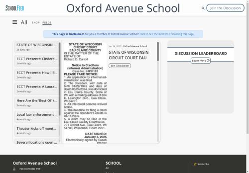 Oxford Avenue School