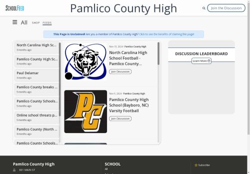 Pamlico County High