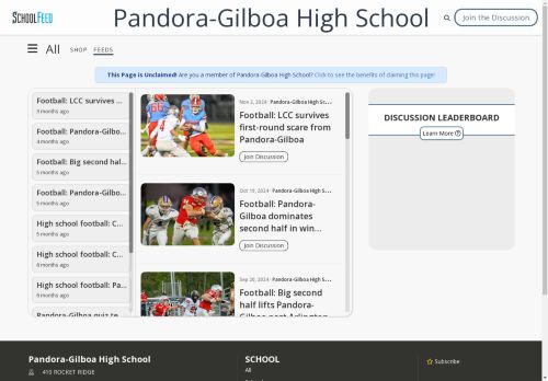 Pandora-Gilboa High School