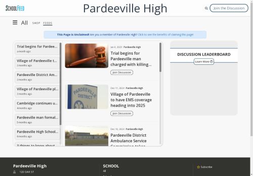 Pardeeville High