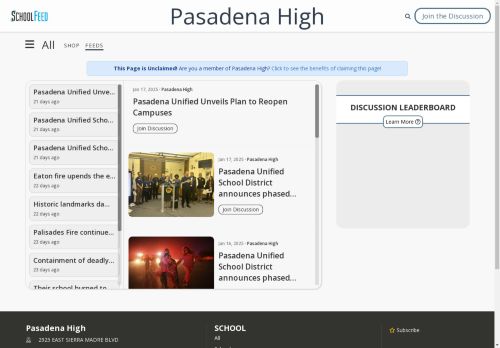 Pasadena High