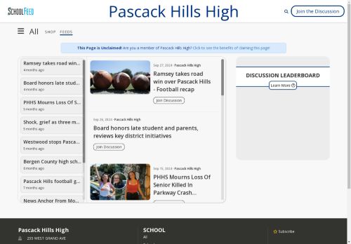 Pascack Hills High