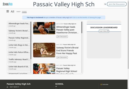 Passaic Valley High Sch
