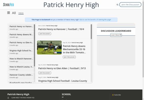 Patrick Henry High
