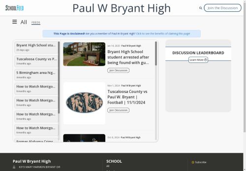 Paul W Bryant High