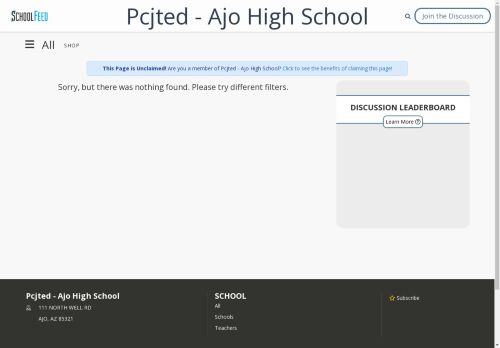 Pcjted - Ajo High School