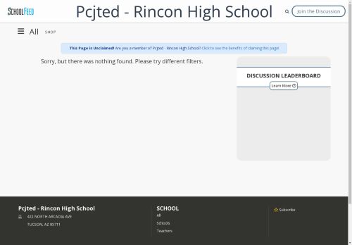 Pcjted - Rincon High School