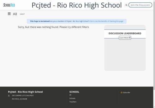 Pcjted - Rio Rico High School