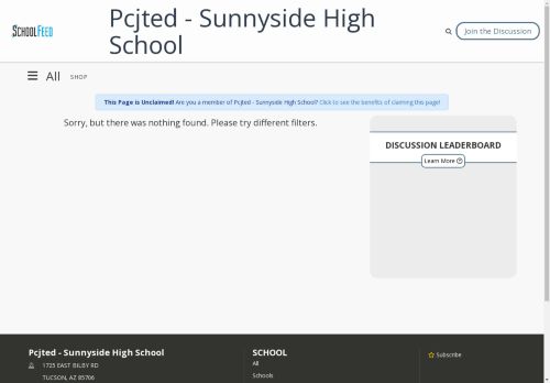 Pcjted - Sunnyside High School